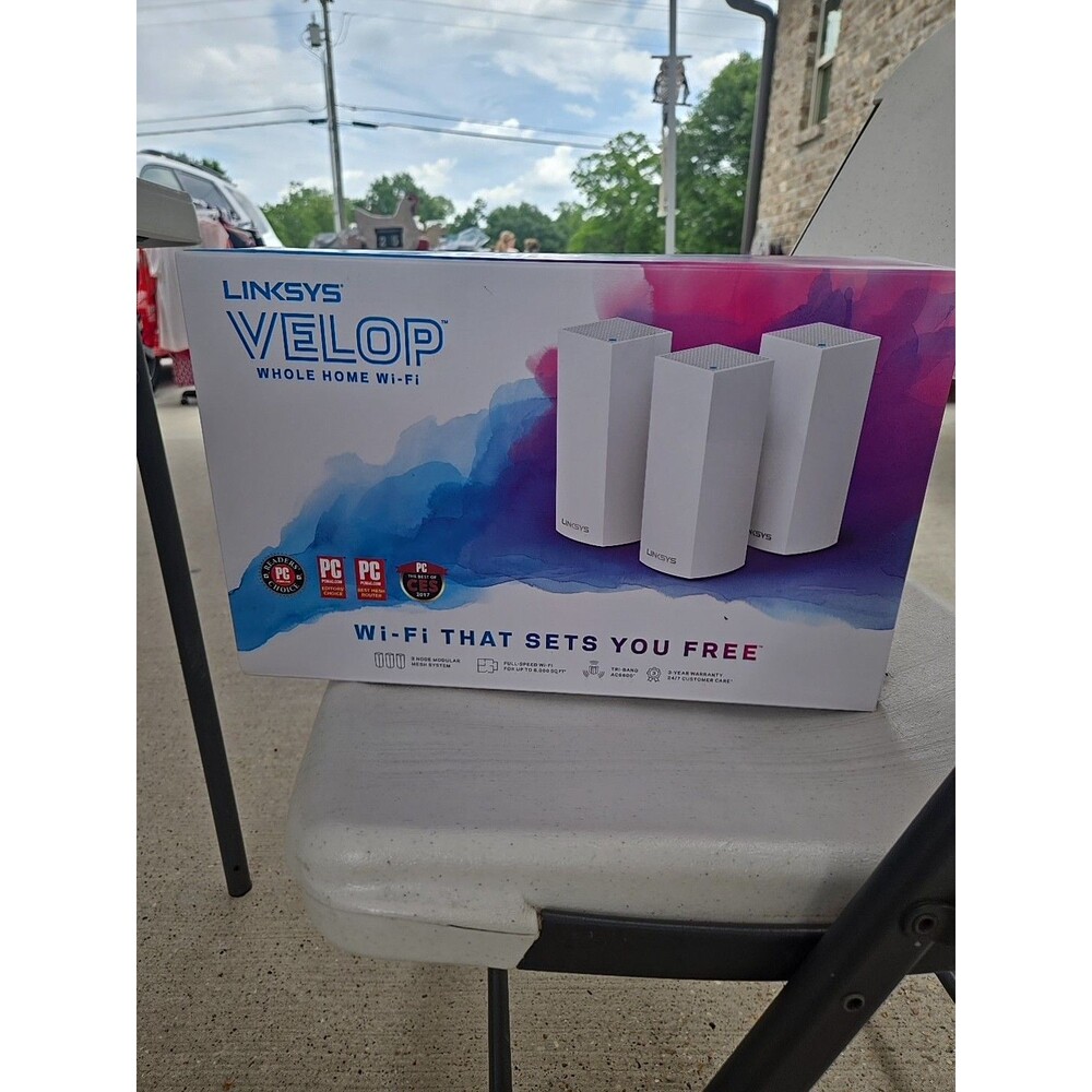 Linksys Velop whole home wifi WiFi Tri Band Network AC6600